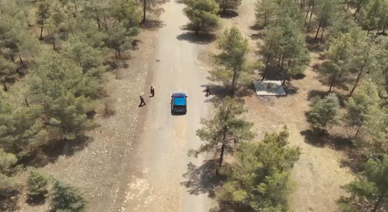 Gaziantepte jandarmadan orman yangınlarına karşı sıkı denetim