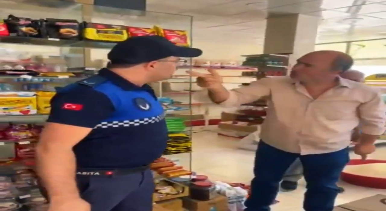 Gaziantepte zabıtaya çirkin saldırı: İtti, dükkandan kovdu, tehdit etti