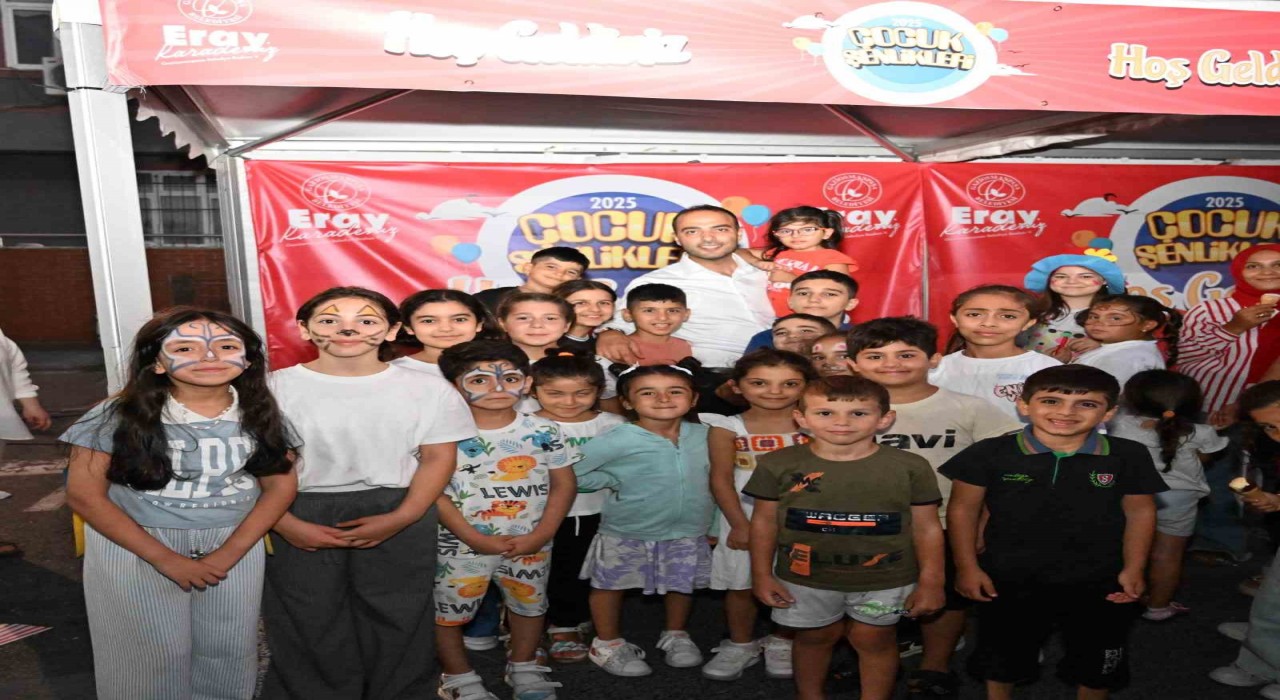 Gaziosmanpaşada Çocuk şenlikleri büyük bir coşkuyla başladı