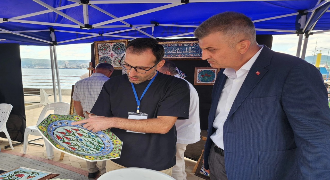 Geleneksel el sanatları Gölcükte yaşatıldı