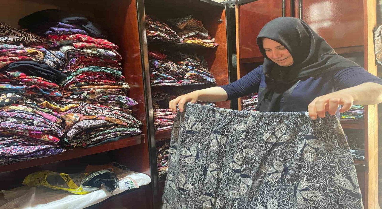 Gelin geldiği Osmanlı köyünün şalvarcısı oldu