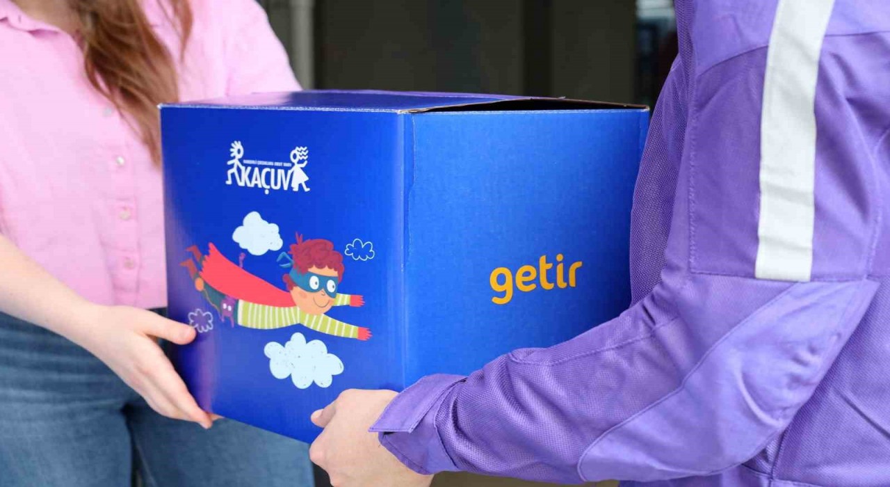 Getirden KAÇUVun Umutlu Kutular projesine destek