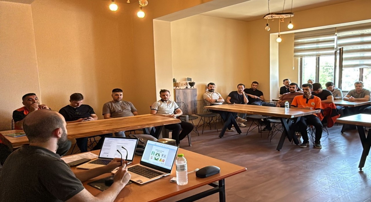 Gölyakada iş sağlığı ve güvenliği eğitimi