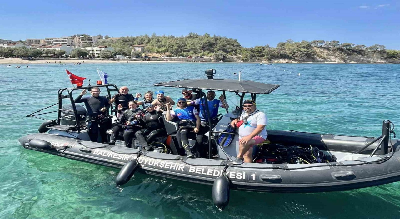 Gömeçte sualtı fotoğrafçılığı atölyesi ilgi gördü