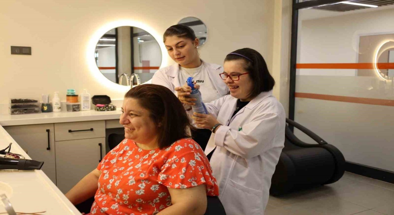 Goncada geleceğe açılan kapı: Özel bireyler iş hayatına hazırlanıyor