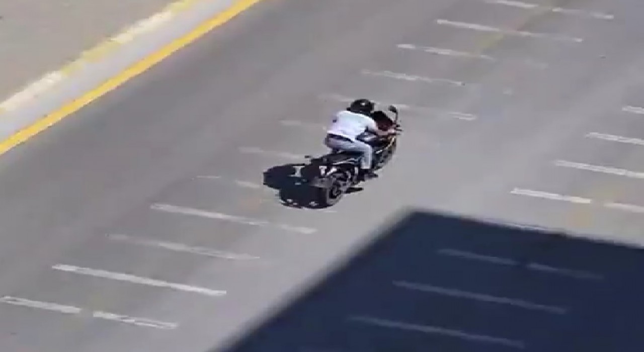 Görüntülü ihbar edilen plakasız sürücüye cezai işlem uygulandı