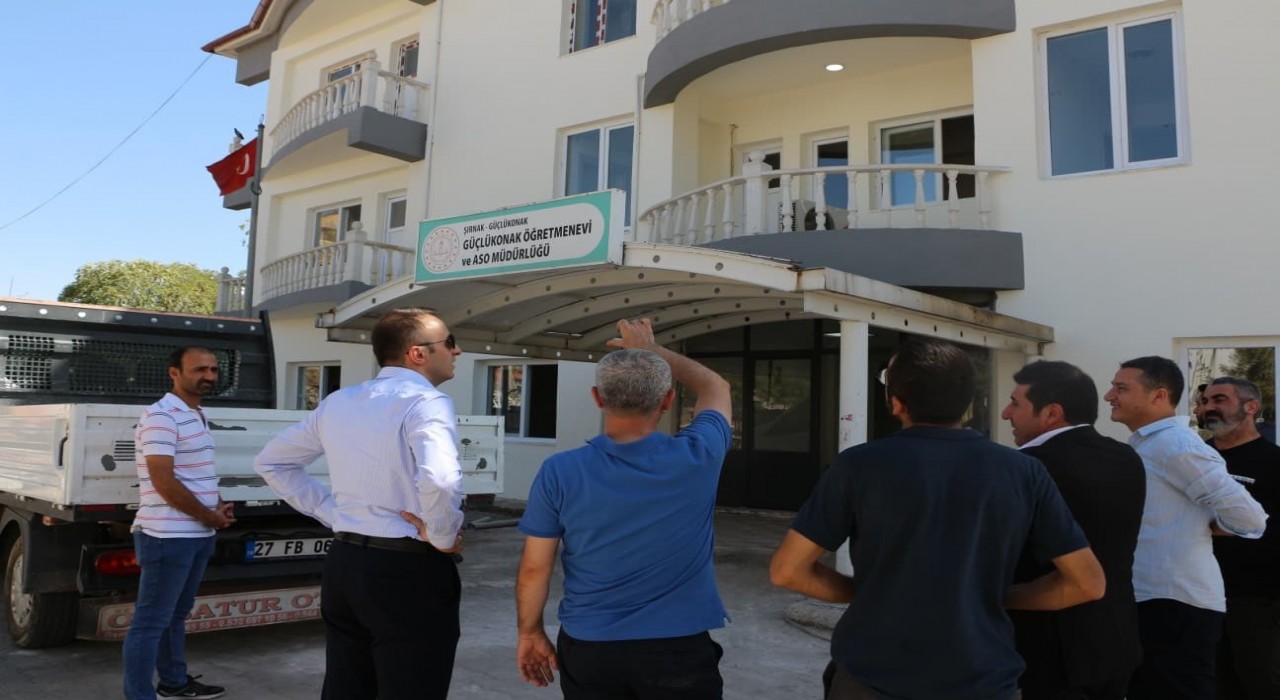 Güçlükonak öğretmenevi modernize ediliyor