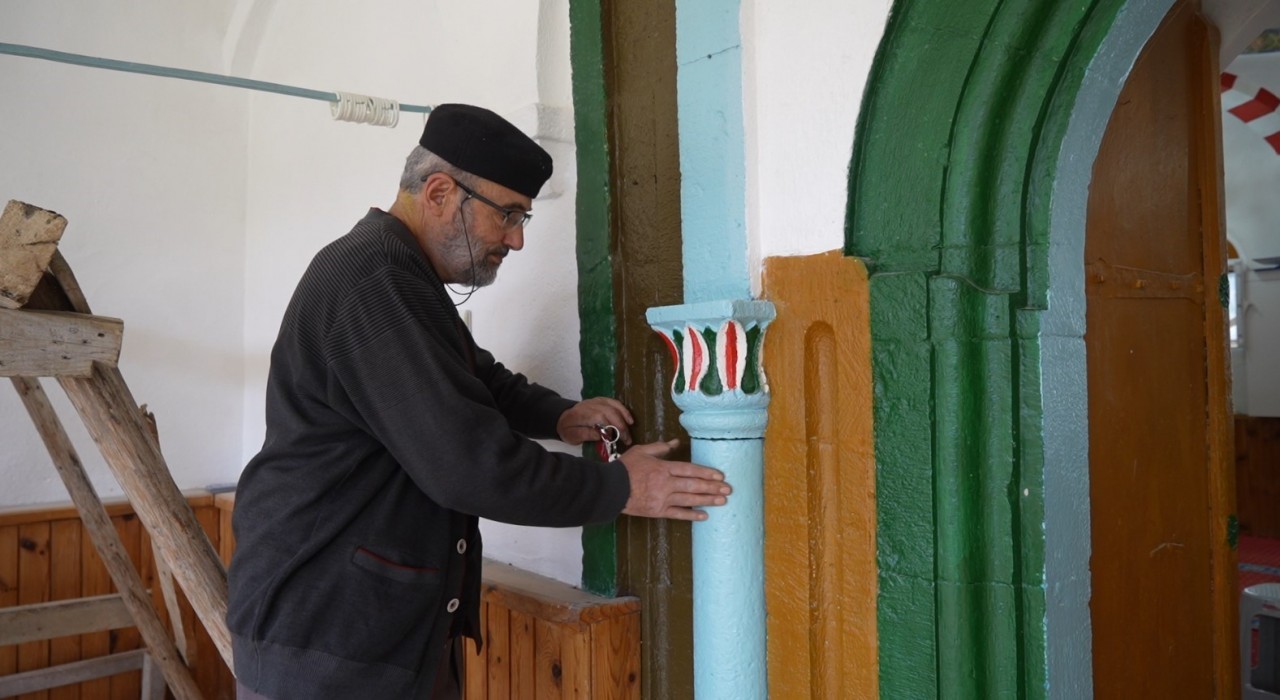 Gümüşhanede 143 yıllık camide deprem ve heyelan uyarı sistemi