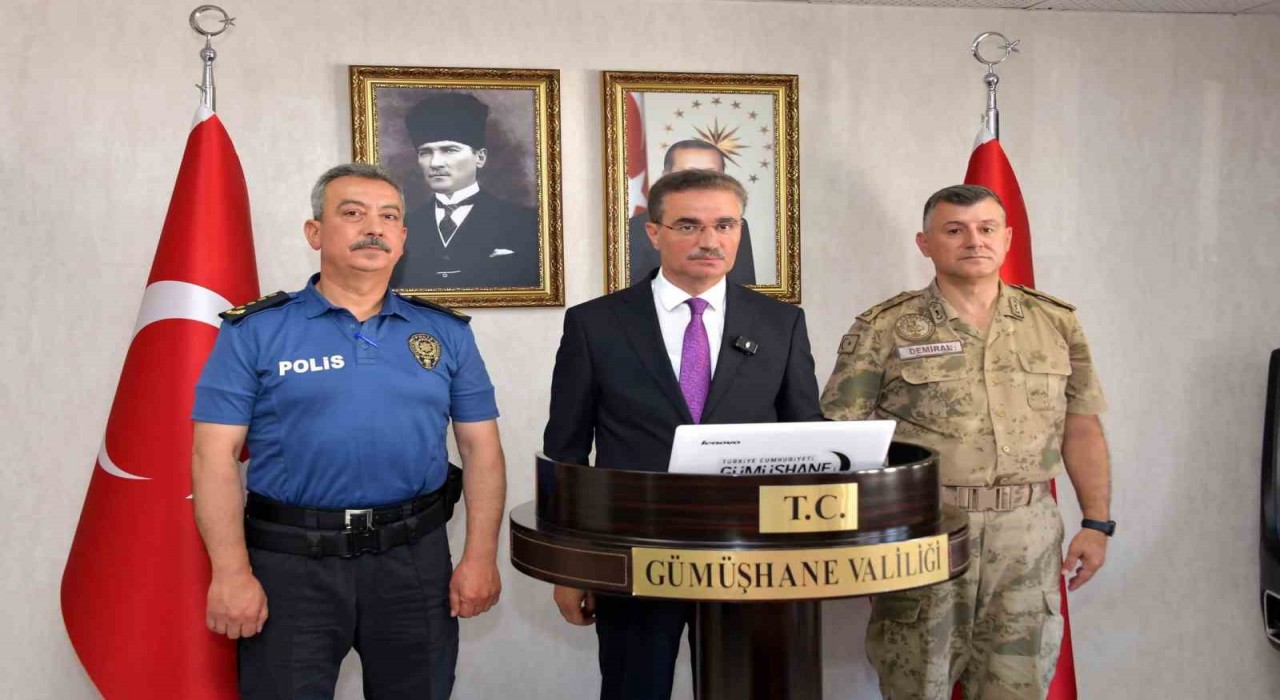 Gümüşhanede Temmuz ayı asayiş verileri açıklandı