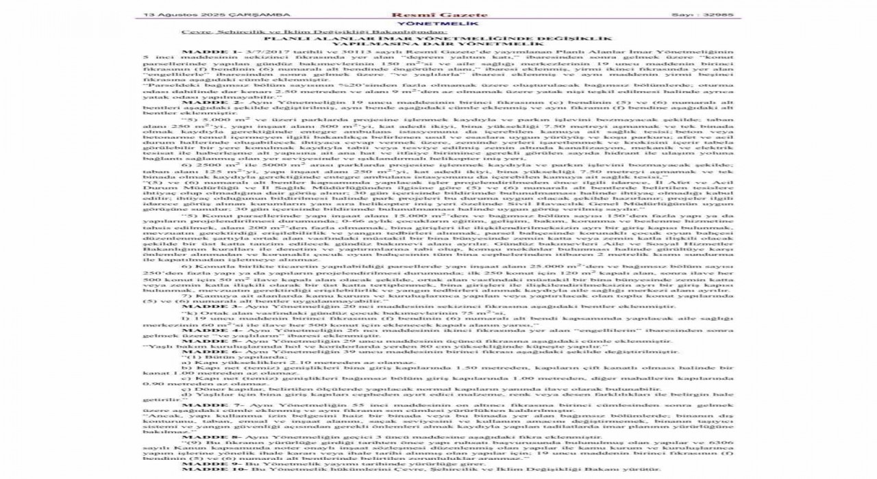 Gündüz bakımevlerinin açılmasını zorunlu hale getiren yönetmelik Resmi Gazetede yayımlandı