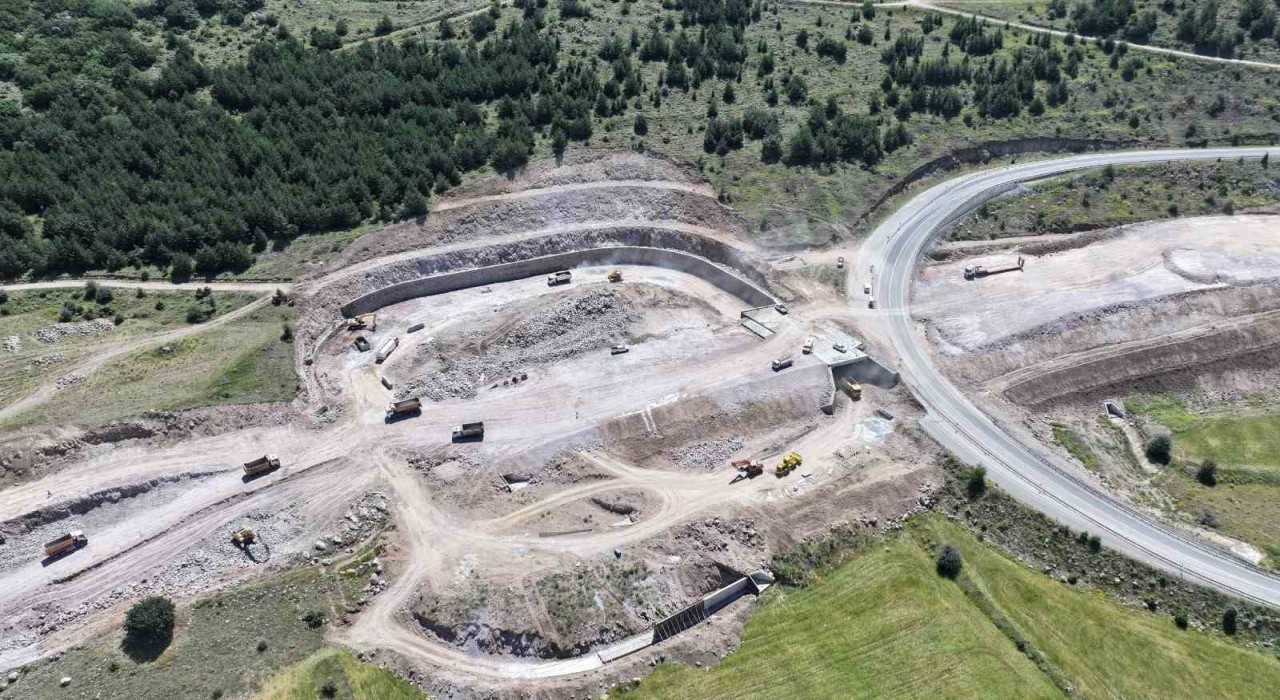 Hacılar-Erciyes yolunda sona doğru