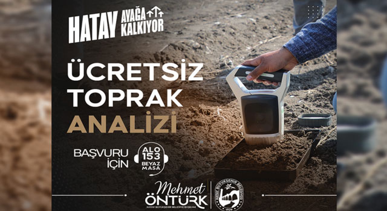 Hatay Büyükşehir’den Çiftçilere Destek