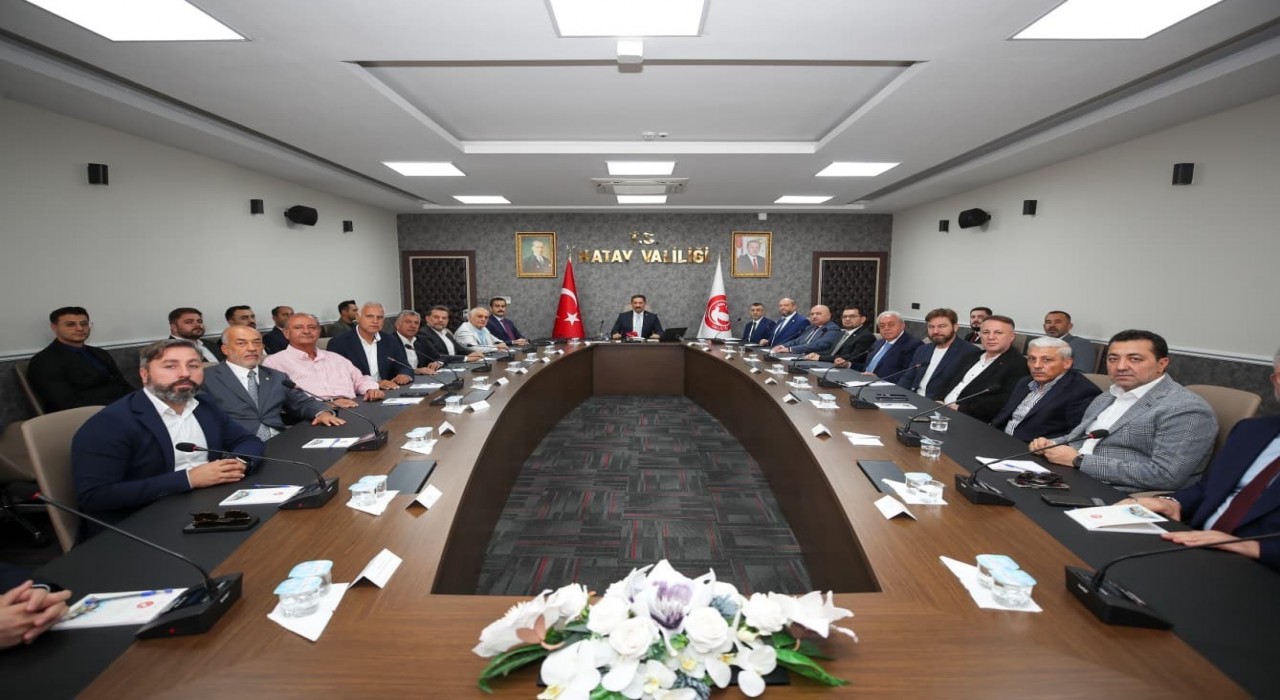 Hatay ve Suriye arasındaki ticari ilişkilerin geliştirilmesi planlanıyor
