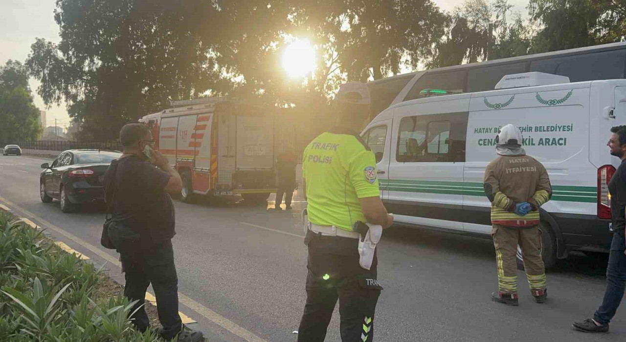 Hatayda feci kaza: 1 ölü, 1 yaralı