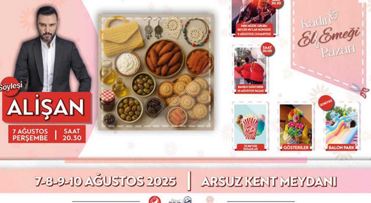 Hatay’da Kadın El Emeği Pazarı Başlıyor