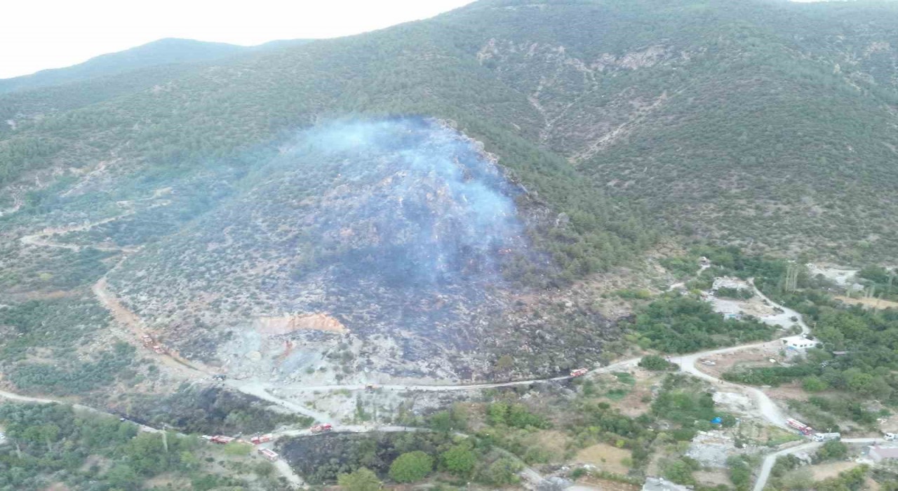 Hataydaki orman yangını kontrol altına alındı