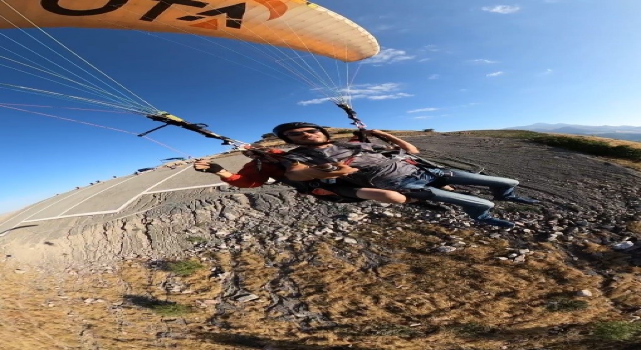 Havada korku dolu anlar, ip düğümlendi, pilotun sakinliği faciayı önledi