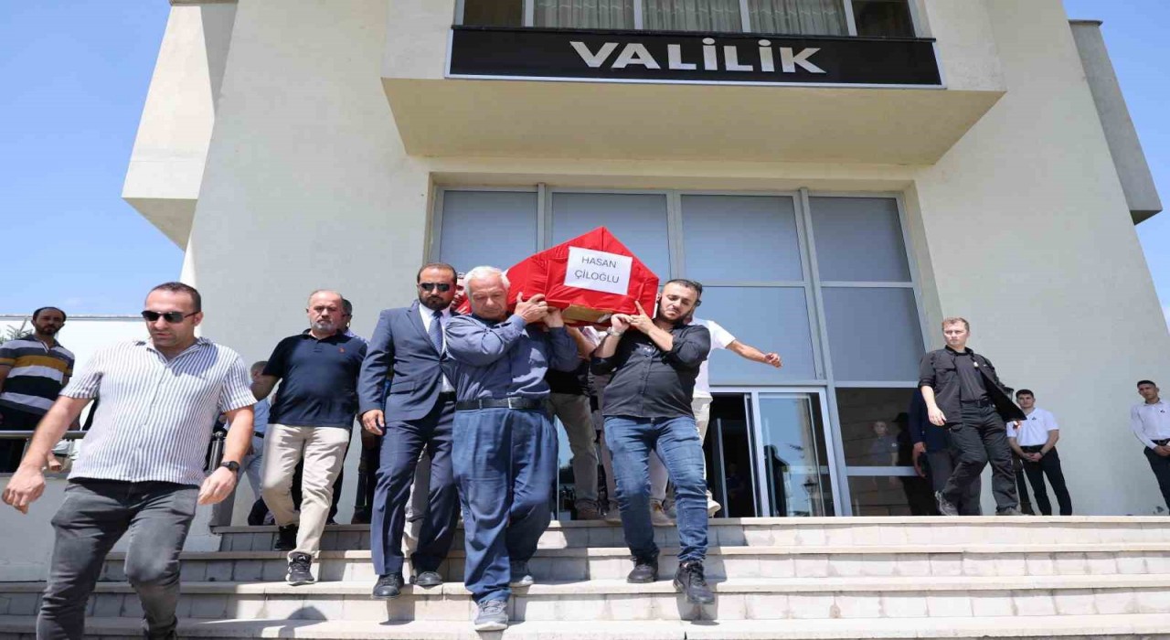 Hayatını kaybeden Yazı İşleri Müdürü için Valilikte tören düzenlendi