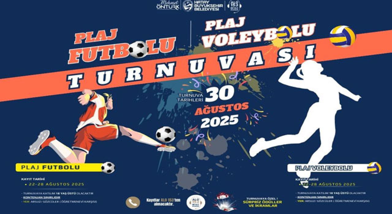 HBB’den Arsuz’da Plaj Futbolu ve Voleybolu Turnuvası