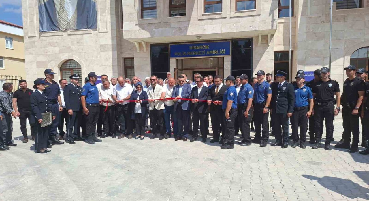 Hisarcık İlçe Emniyet Amirliği yeni hizmet binası törenle açıldı