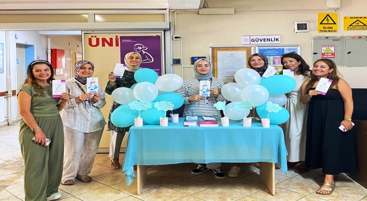 Hisarcıkta ailelere bebek sağlığı için emzirme ve anne sütünün önemi anlatıldı