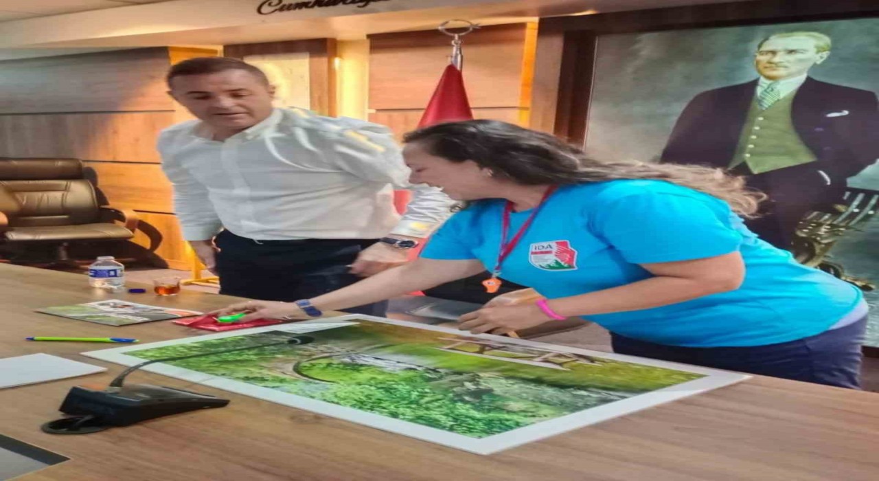 İDA SAR ekibinden Başkan Akına ziyaret