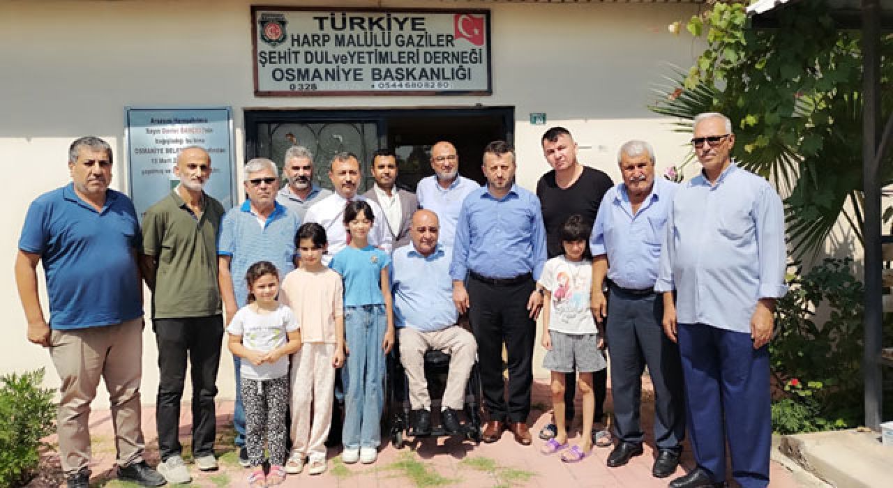 İl Müftüsü Çakmak’tan Gaziler Derneğine Veda Ziyareti