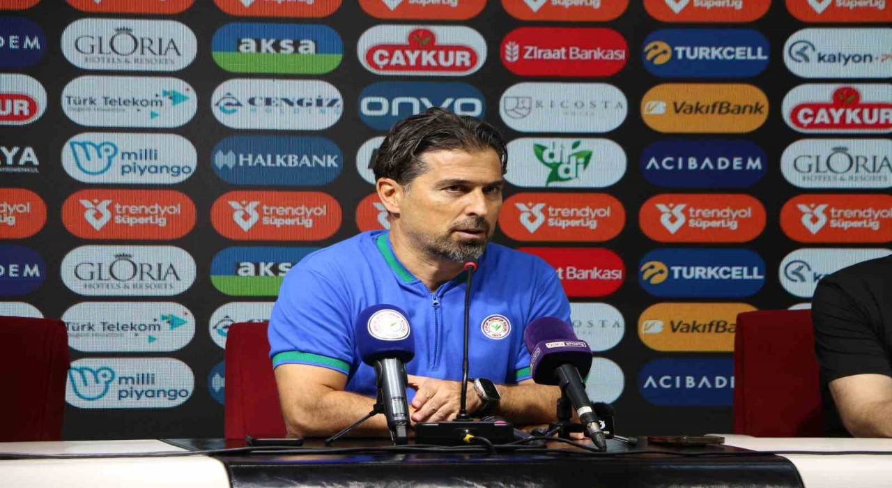 İlhan Palut: Taraftarımız üzüldü, biz de üzgünüz