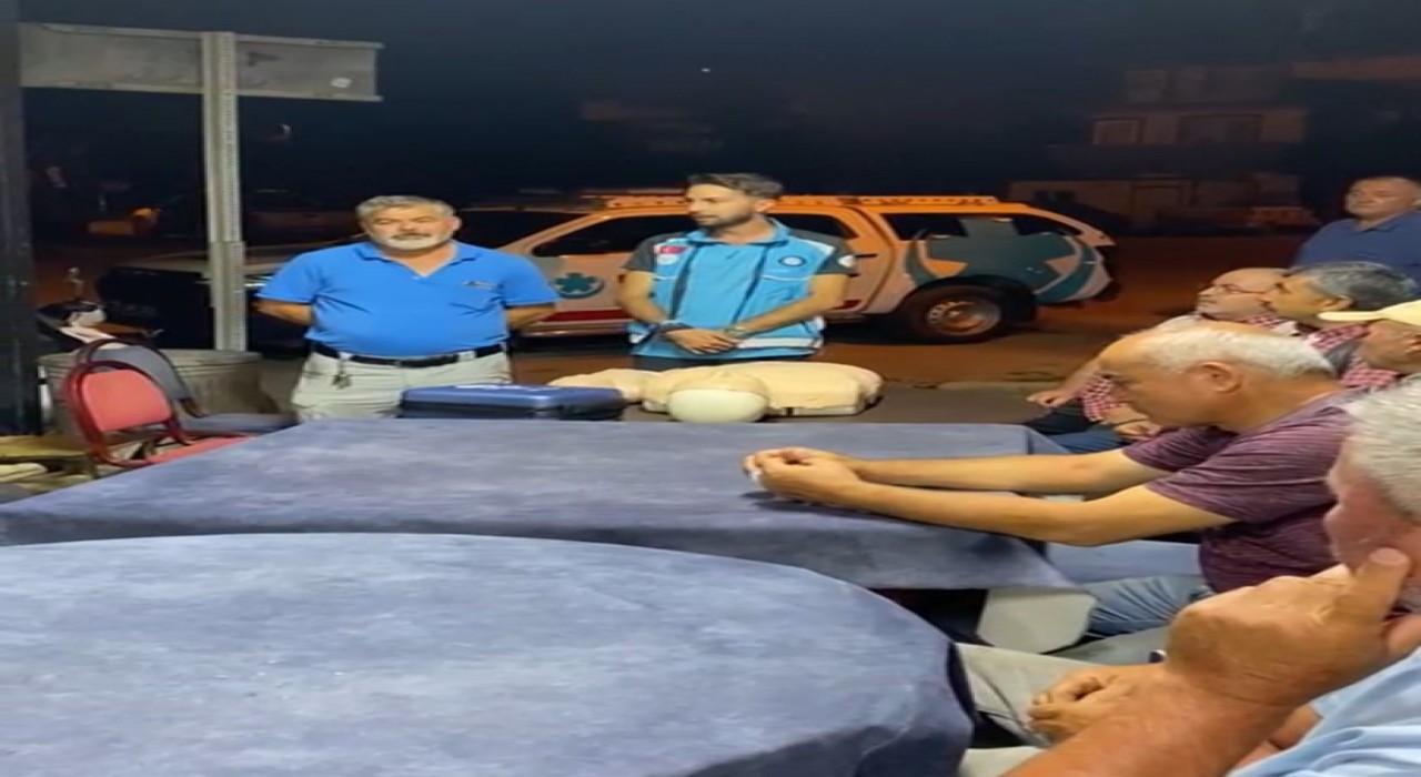 İlk Yardım Eden Sen Ol projesi Balçıkhisarda başladı