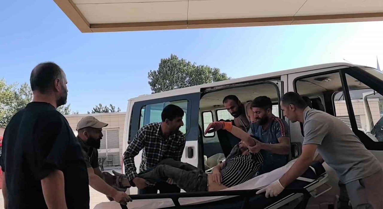 İnegölde inşaatta iş kazası