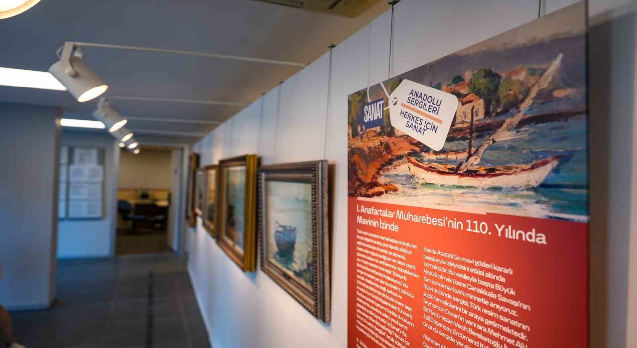 İş Sanat Anadolu Sergileri Gelibolu yapıldı