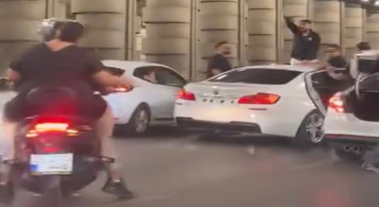 İzmirde trafiği kapatan konvoya ceza