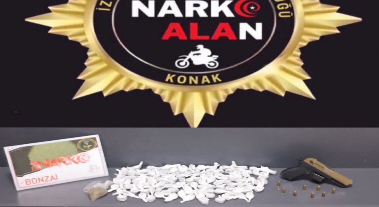 İzmirde uyuşturucu operasyonu: 2 tutuklama