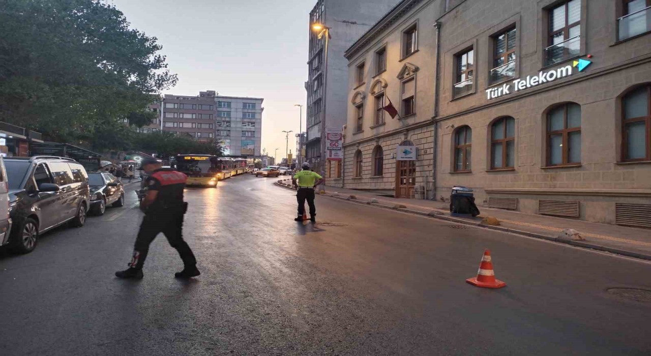 Kadıköyde helikopter destekli huzur asayiş uygulaması