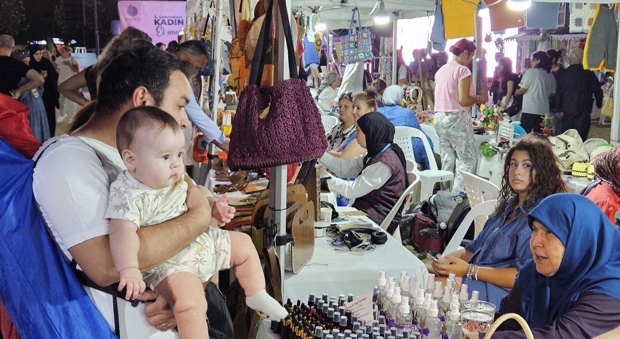 Kadın El Emeği Festivaline yoğun ilgi