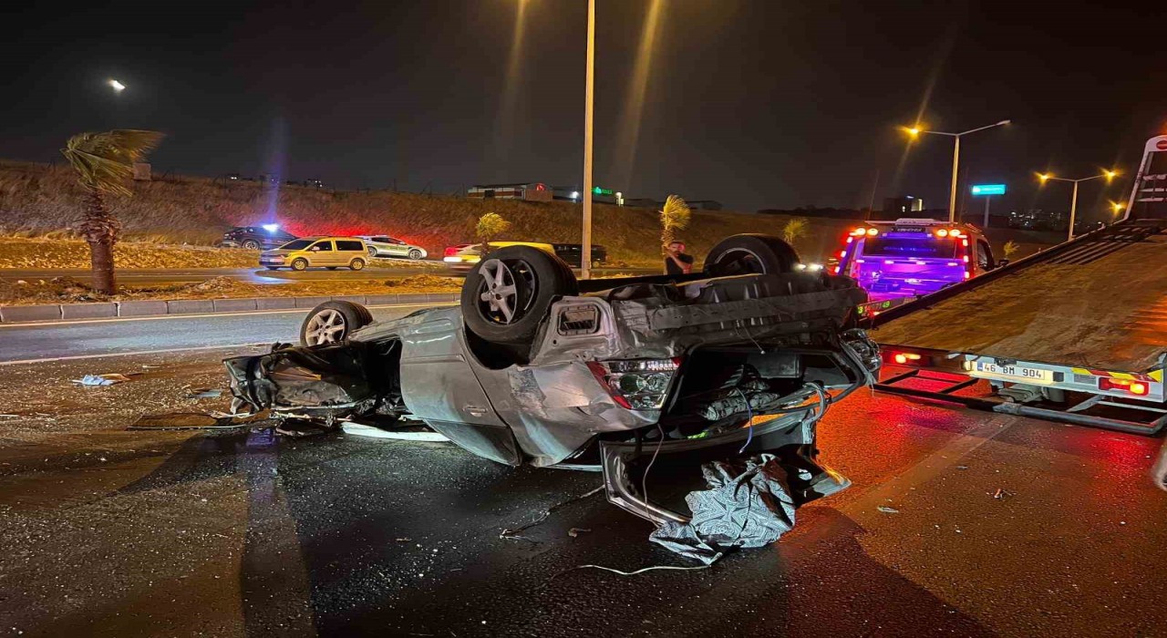Kahramanmaraşta trafik kazası: 1 ağır yaralı