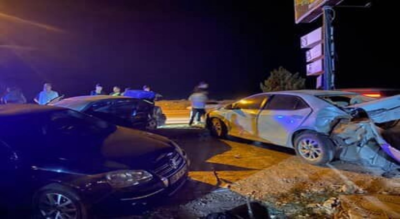 Kahramanmaraşta trafik kazası: 3 yaralı