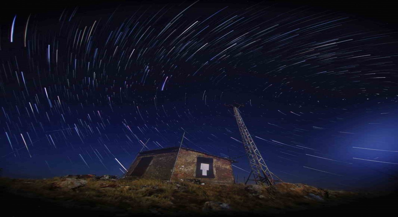 Karabükte meteor yağmuru görsel şölen oluşturdu