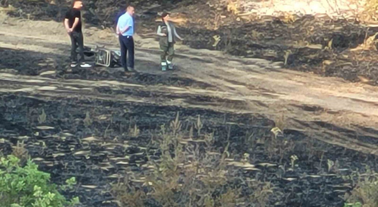 Karabükte orman yangını