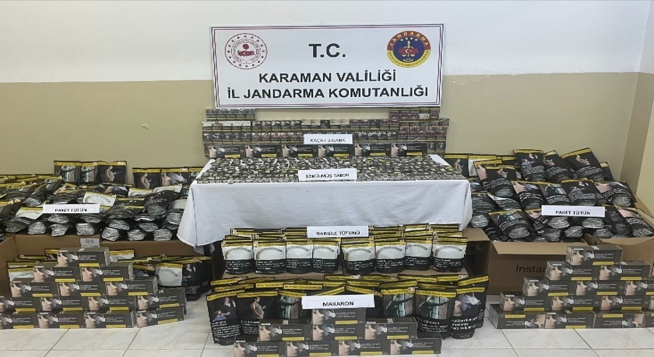 Karamanda 250 kilo mühürsüz sığır eti ele geçirildi