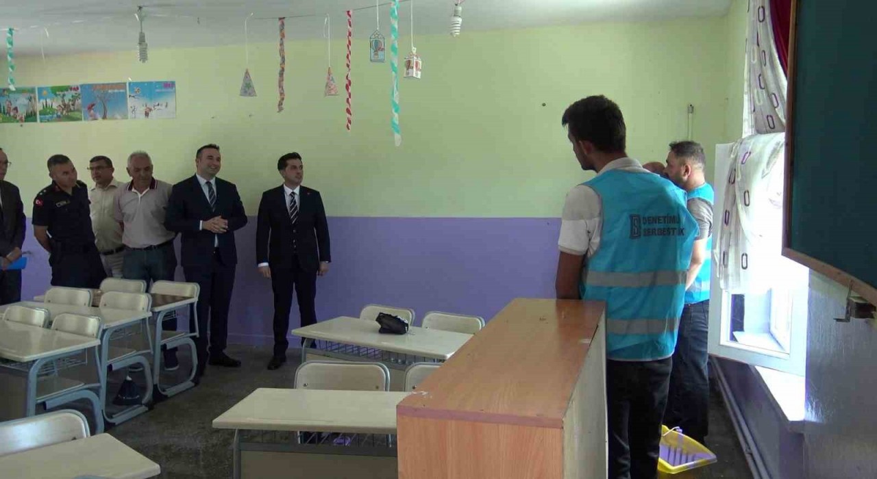 Karamanda yükümlülerden eğitime anlamlı destek