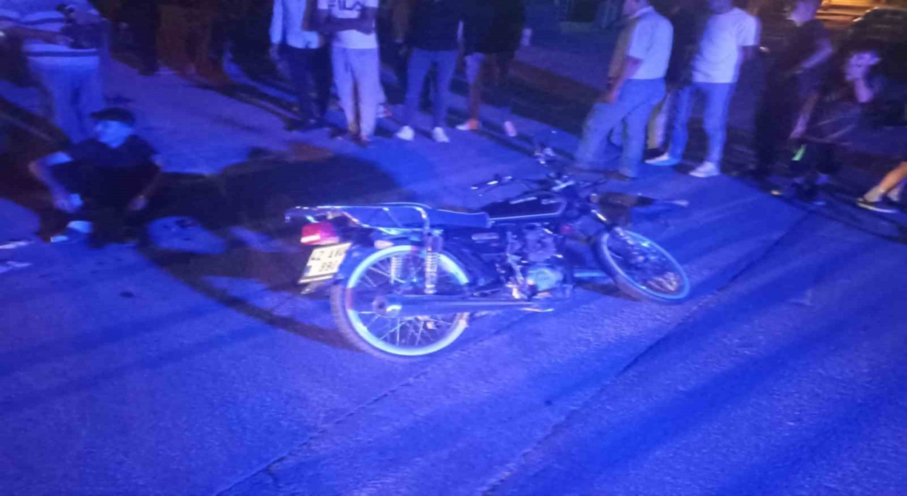 Karapınarda trafik kazası: 1 yaralı