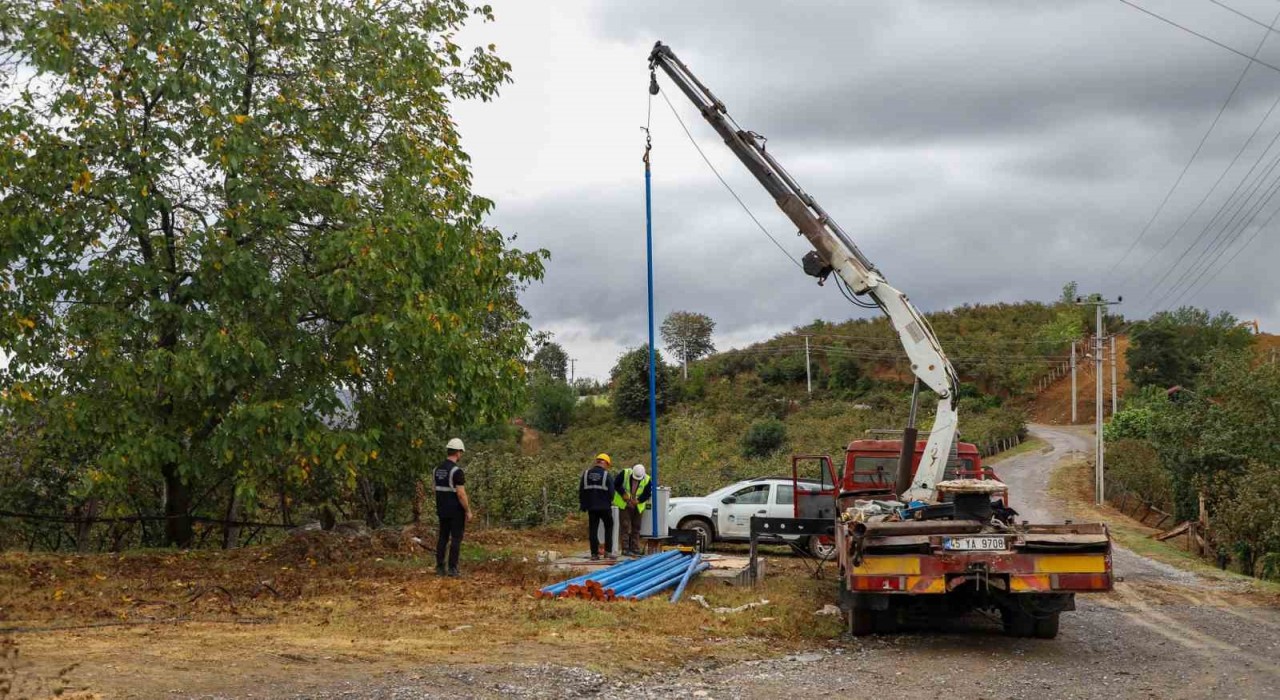 Karasu ve Kocaaliye 3 yeni içme suyu kaynağı