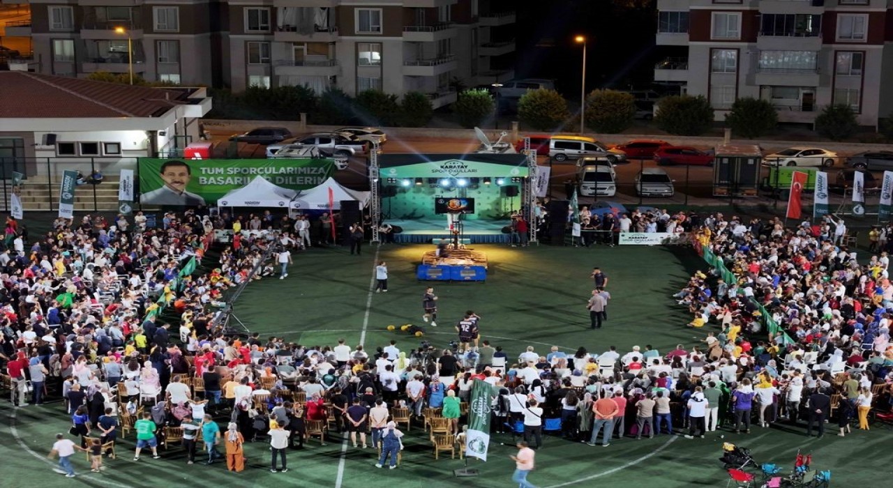 Karatay Yaz Spor Okulları 2025 dönemi tamamlandı