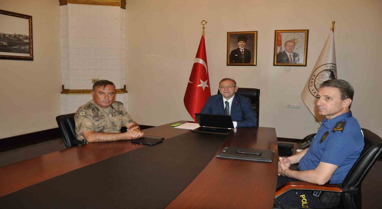 Karsta Temmuz ayı asayiş ve güvenlik toplantısı yapıldı