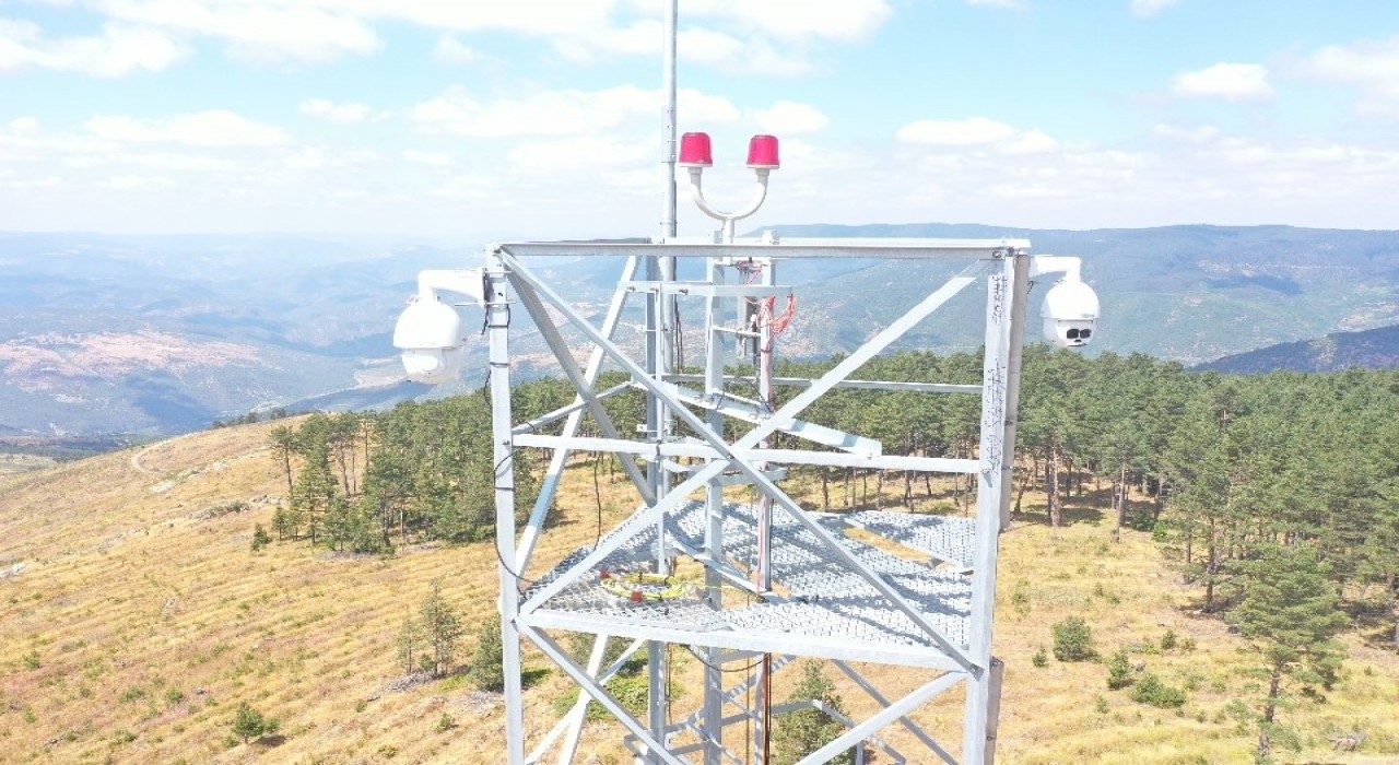 Kastamonu ormanları yangınlardan gözetleme kuleleri ve dronlarla korunuyor