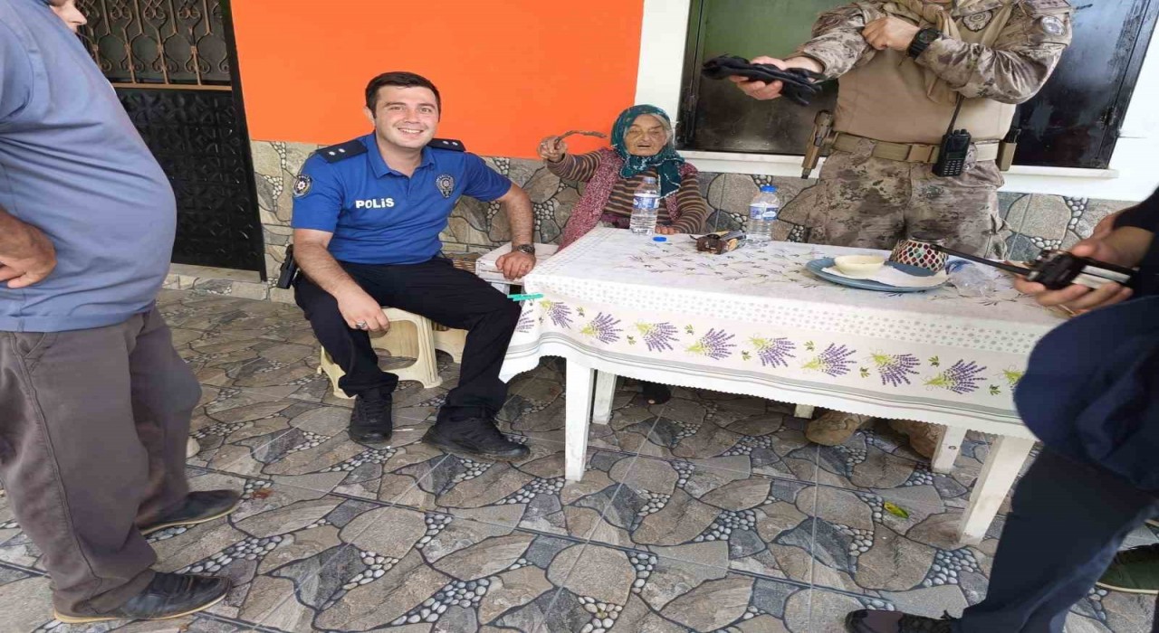 Kaybolan  yaşlı kadın sağ olarak bulundu