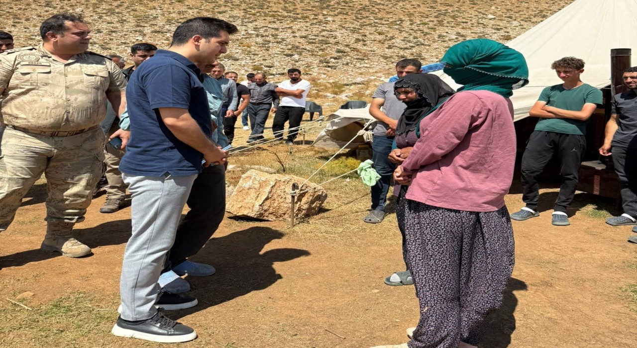 Kaymakam Çolaktan taziye ziyareti