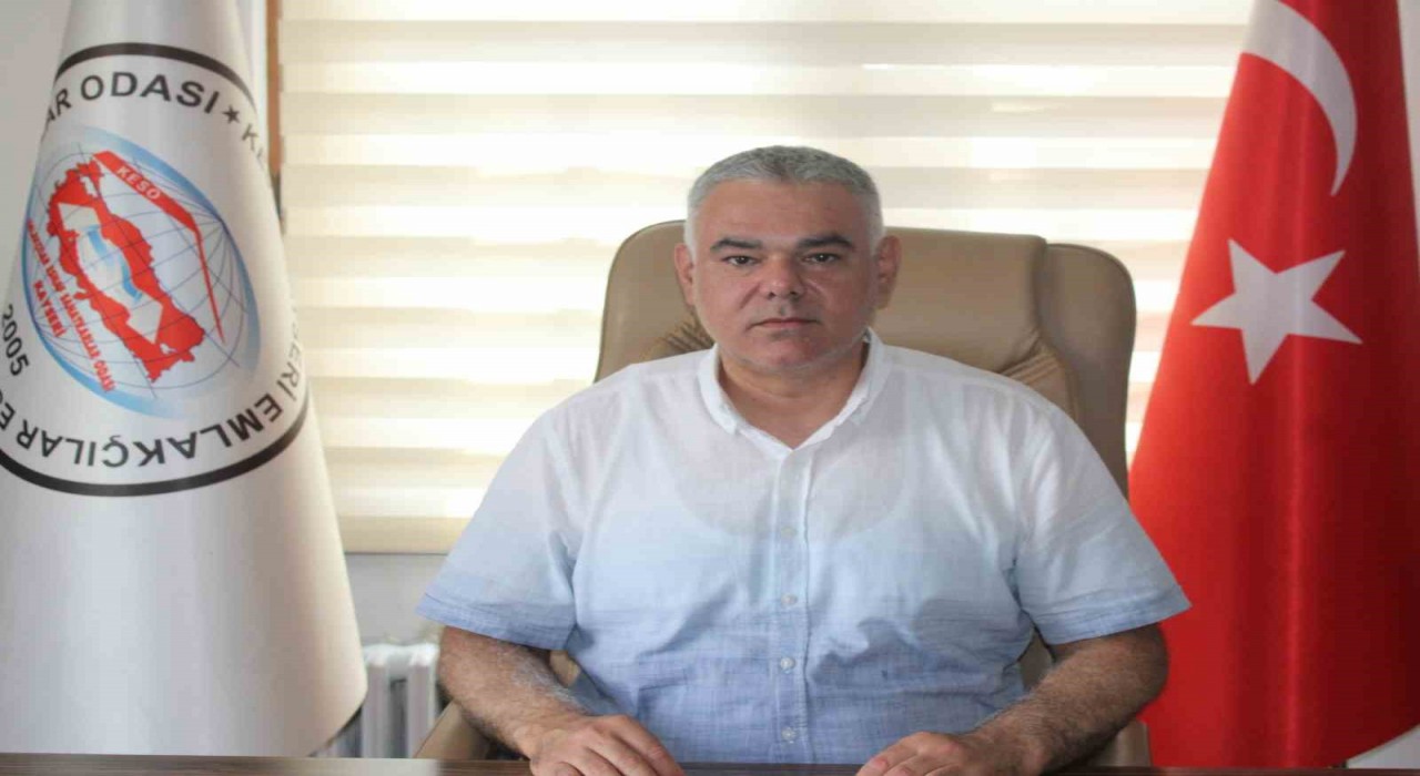 Kayseri Emlakçılar Odası Başkanı Atasoy: Paranızı faiz yerine gayrimenkule yatırın