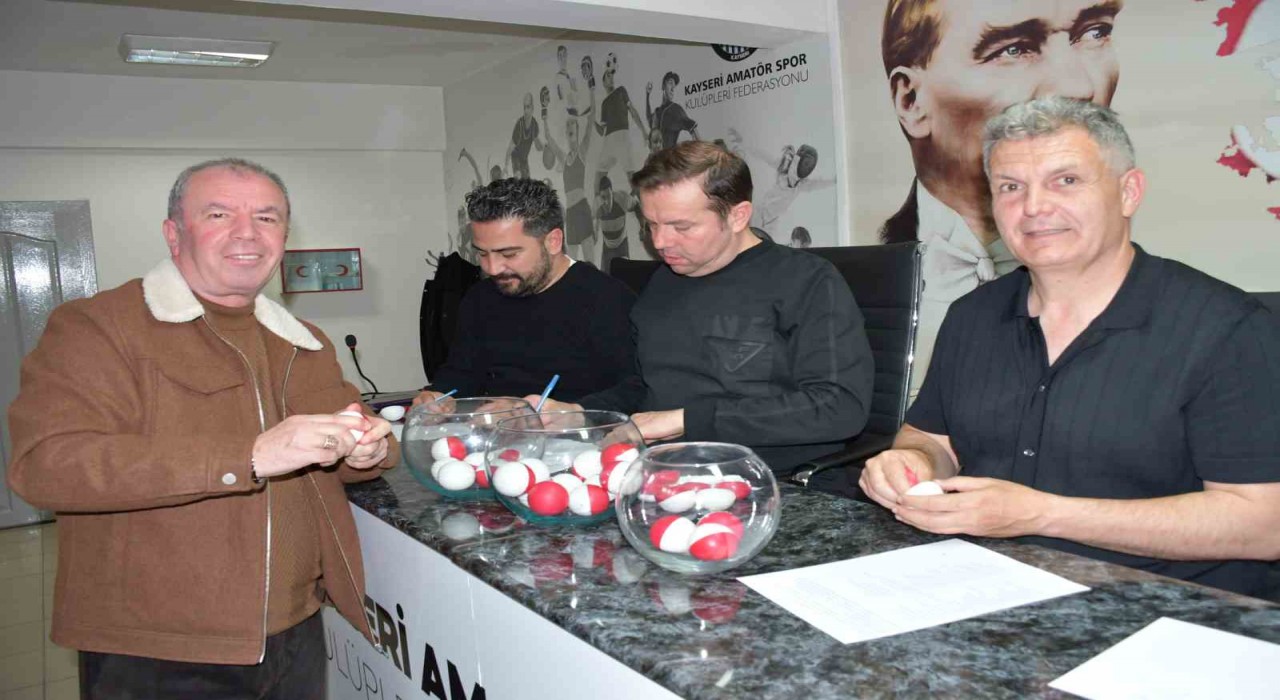 Kayseride 1. Amatör Küme fikstürü 2 Eylülde çekilecek